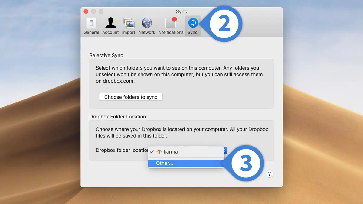 change-dropbox-location-mac-2
