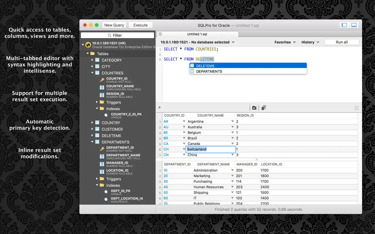 SQLPro-for-Oracle